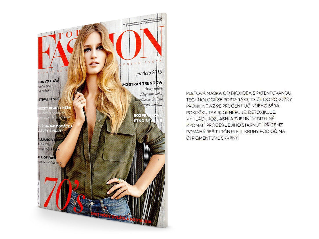BIOXIDEA In the Press Top Fashion magazine