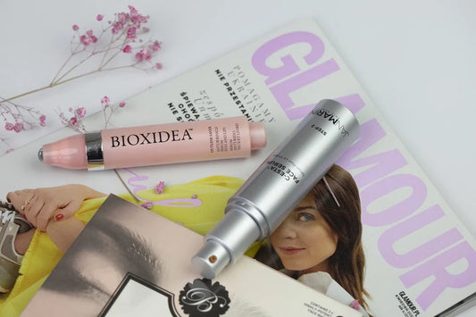 BIOXIDEA News BIOXIDEA featured in Glamour: Cosmetics that will visibly improve the appearance of your skin