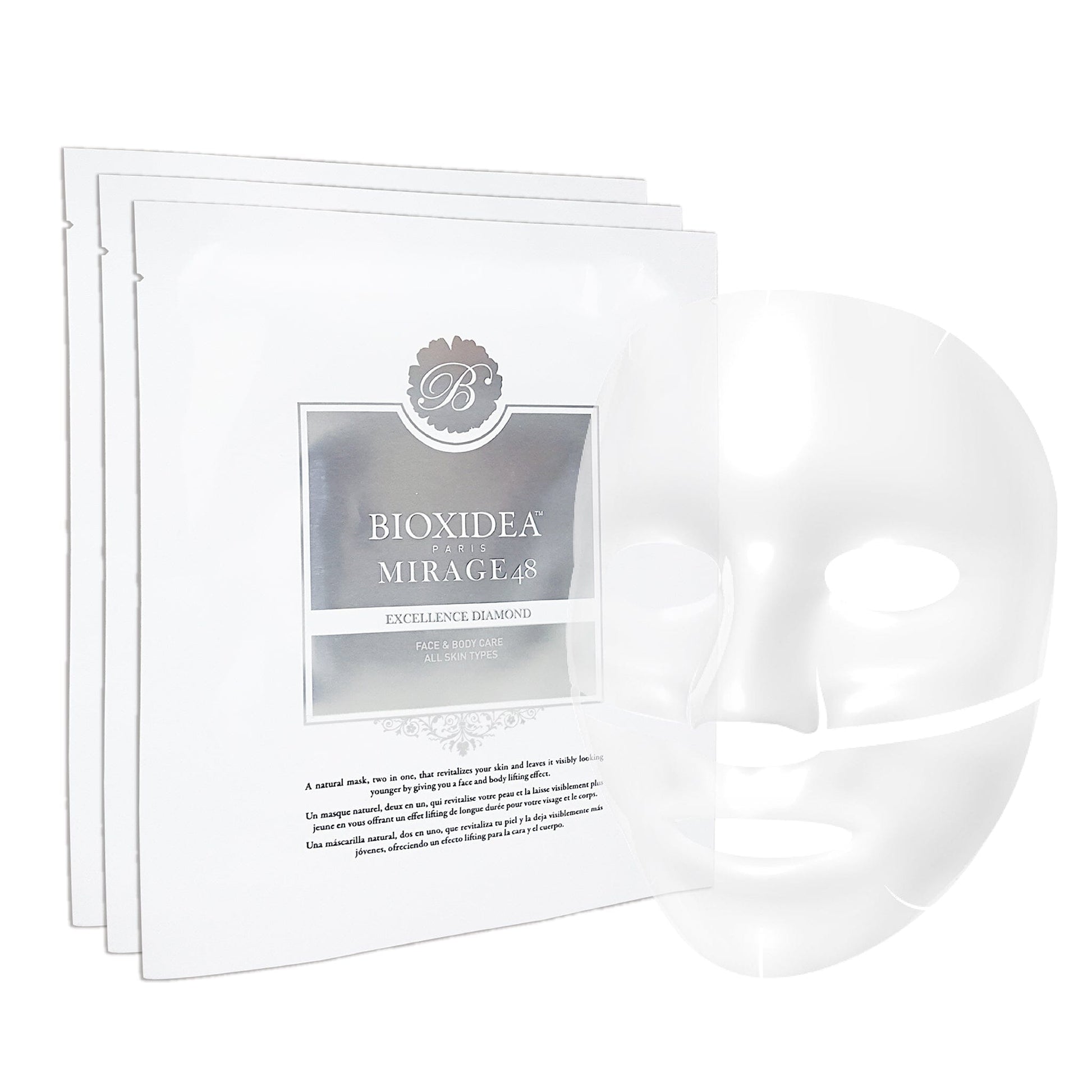 BIOXIDEA Mirage48 Excellence Diamond Face & Body Mask Mask 